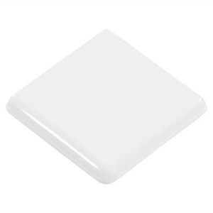 Ice White Gloss 3"x3" Double Bullnose Corner Ice White Gloss 3"x3" Double Bullnose Corner