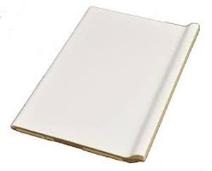 Ice White Matte Cove Base 4"x6" Finished on 6" Side Ice White Matte Cove Base 4"x6" Finished on 6" Side