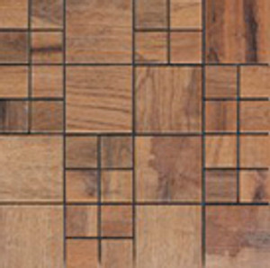Amazon Miele Mosaic 12"x12" Amazon Miele Mosaic 12"x12"