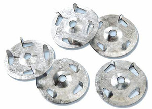 Wedi 1 1/4" Metal Washer with tabs 100 ct. US5000009 Wedi 1 1/4" Metal Washer with tabs 100 ct. US5000009