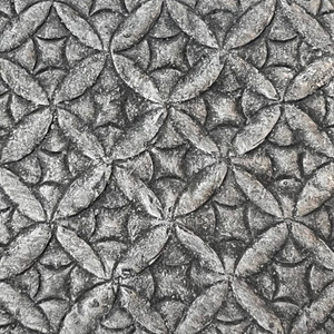 Mod S Silver Ducato 2"x2"Deco Cast Metallic Mod S Silver Ducato 2"x2"Deco Cast Metallic