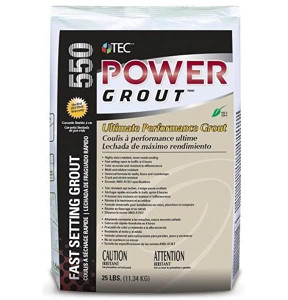 TEC Power Grout 550 Bright White  #910 - 10 lbs. Tec Power Grout TEC Power Grout 550 Bright White  #910 - 10 lbs. Tec Power Grout