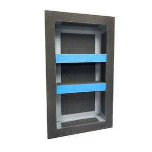 Wedi Shower Niches 16" x 28" x 4" - US3000248
16 in. x 28 in. x 4 in. (406 x 711 x 102 mm) ext. | 12 in. x 24 in. x 3 1/2 in. (304 x 610 x 89 mm) int. Wedi Shower Niches 16" x 28" x 4" - US3000248
16 in. x 28 in. x 4 in. (406 x 711 x 102 mm) ext. | 12 in. x 24 in. x 3 1/2 in. (304 x 610 x 89 mm) int.