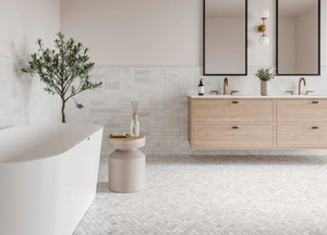 Carrara Honed Marble Tiles 2"x8"