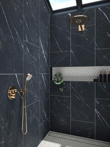 Nero Marquina Honed 12x24 Marble Tile Nero Marquina Honed 12x24 Marble Tile