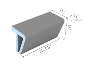 wedi Sanoasa Shower Bench 3 M
35 3/8 in x 18 in. x 15 in. 72 degree front/top straight edge round transition (2 in. radius)
1 pc
US3000046 wedi Sanoasa Shower Bench 3 M
35 3/8 in x 18 in. x 15 in. 72 degree front/top straight edge round transition (2 in. radius)
1 pc
US3000046