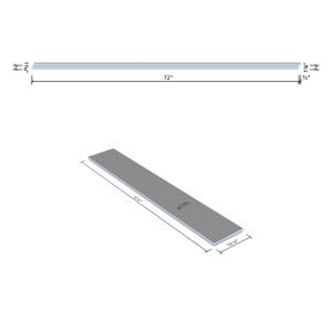 Straight Extension Panel "Lean", Pre-grooved
72 in. x 12 in. sloped 1/4 in./ft (1829 x 305 mm sloped 2%)
sheet
US3000036 Straight Extension Panel "Lean", Pre-grooved
72 in. x 12 in. sloped 1/4 in./ft (1829 x 305 mm sloped 2%)
sheet
US3000036