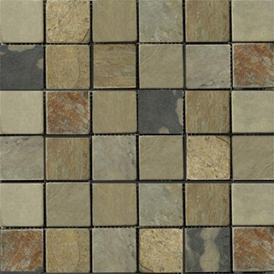 SL-09 T China Autumn Tumbled 2x2 Mosaics