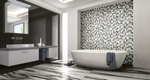 B & W Marble Fall Matte 24x48 B & W Marble Fall Matte 24x48