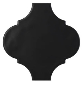 Arabesque Satin Lavagna 5.7"x5.7" Ceramic Wall Tiles