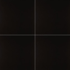 B&W Black Matte 24x24 B&W Black Matte 24x24