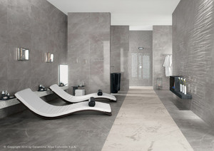 Marvel Pro Grey Fleury Lappato 18x36 Marvel Pro Grey Fleury Lappato 18x36