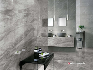 Marvel Stone Bardiglio Grey Lappato 18x36 Marvel Stone Bardiglio Grey Lappato 18x36