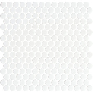 Onix Penny Round White Matte Onix Penny Round White Matte