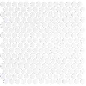 Onix Penny Round White Shiny Onix Penny Round White Shiny