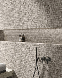 Stelvio Grigio 1.25x1.25 Mosaics Stelvio Grigio 1.25x1.25 Mosaics