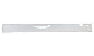 Rainbow White Gloss 2"x20" Ceramic Wall Tile
