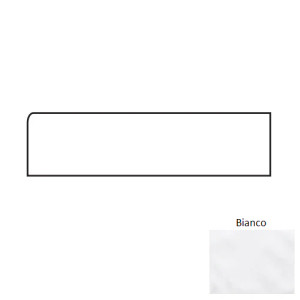 Altavilla White 4x20 Bullnose Altavilla White 4x20 Bullnose