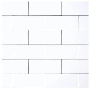 Ice White Matte 4.25x10 Ceramic Wall Tile Ice White Matte 4.25x10 Ceramic Wall Tile