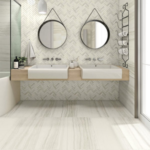 Highland White 12x24