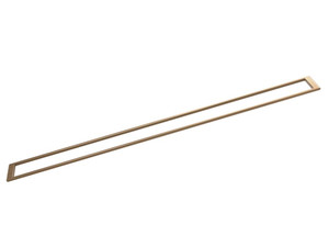 Wedi Fundo Riolito Neo Channel Frame - 28" × 2-9/16" x 1/4" B27 (US1000092) Brushed Brass Wedi Fundo Riolito Neo Channel Frame - 28" × 2-9/16" x 1/4" B27 (US1000092) Brushed Brass