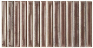 Potters Wine 5×10 Bars Decorative Tile Glossy Potters Wine 5×10 Bars Decorative Tile Glossy