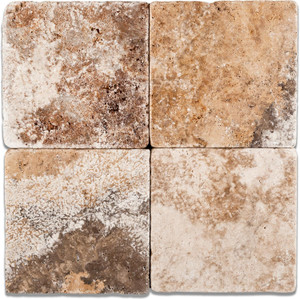 Andean Cream Tumbled 6x6 Andean Cream Tumbled 6x6