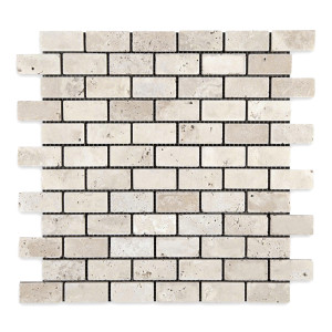 Ivory Premium Travertine Brick 1″ X 2″
Tumbled Ivory Premium Travertine Brick 1″ X 2″
Tumbled