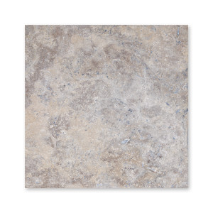 Silver Premium Travertine 18×18 Filled/ Honed Silver Premium Travertine 18×18 Filled/ Honed