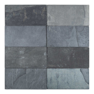 Indian Black Slate 3×6 Tumbled Indian Black Slate 3×6 Tumbled