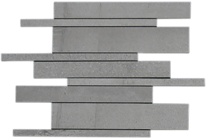 Burlington Light Grey Strip Mosaic Burlington Light Grey Strip Mosaic