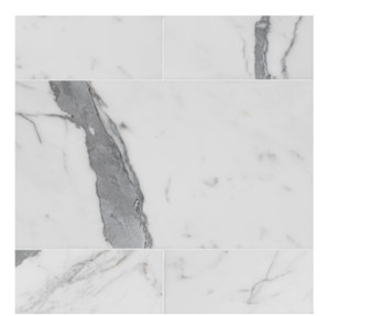 Statuary Marble Field Tile
Polished 12" X 24" X 3/8" Stone