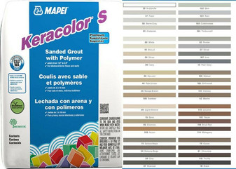 Mapei Keracolor Sanded Pewter #2 Grout 25 lb bags Sanded Mapei