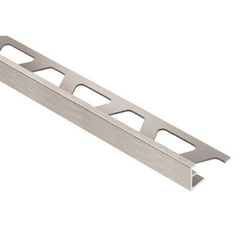 Schluter Brushed Nickel Anodized (ATGB) 3/8" Jolly Profile 8' Long
