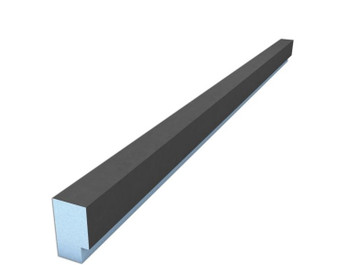 Take the hassle out of installing your next shower by using the Wedi full foam curb lean. Easy to use and mold resistant, this 2" x 5' x 3-1/2" shower curb provides the functionality of traditional wood frames without the need for complex assembly, mud or waterproofing. The Wedi curb comes pre-sloped so water runs back into the shower.