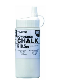 Tajima Micro Chalk, ultra-fine chalk, colors, easy-fill nozzle, 300g White 10.5