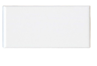 Ice White Gloss 3x6 3" Side Bullnose