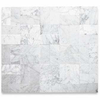 Carrara White Marble 3x6 Subway Tile Polished