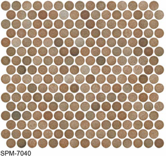 Penny Round SPM-7040 Matte Cotto 12"x12"