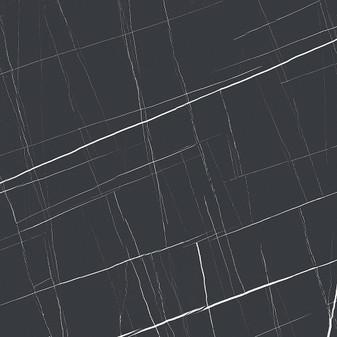 Imagine Stone Nero Marquina Polished 48"x48" Porcelain Tile