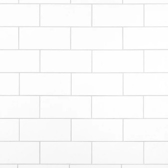 Ice White Gloss 4.25"x10" Ceramic Wall Tiles