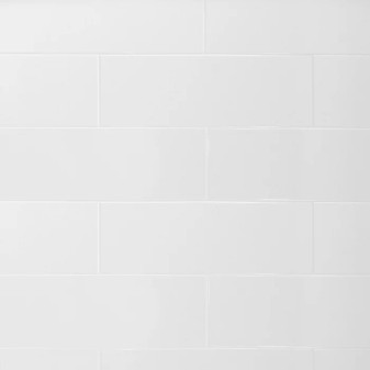 Ice White Gloss 6"x18" Ceramic Tiles