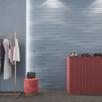 Stripes Garnet 3x12, Stripes and Stripes Transition, Liso XL Sky 3x12