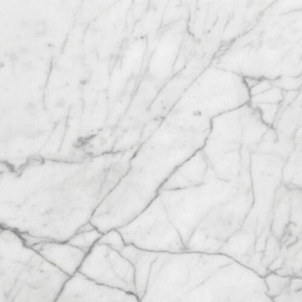 Italian White Carrara Select Honed Marble Tile 24x24