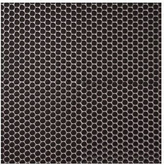 Alameda Black Gloss 12×12 Penny Round Mosaic