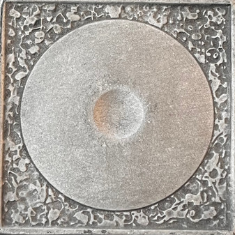 Mod C Silver 2"x2"Deco Cast Metallic