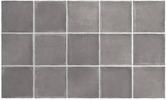 Argile Dark 4"x4" Floor & Wall Porcelain Tiles
