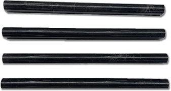 Nero Marquina Polished 5/8x12 Pencil Molding