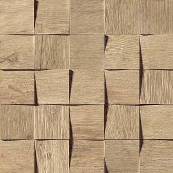 Axi Golden Oak 2.75x2.75 3D Mosaics
