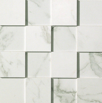 Marvel Calacatta Extra 3D Mosaics